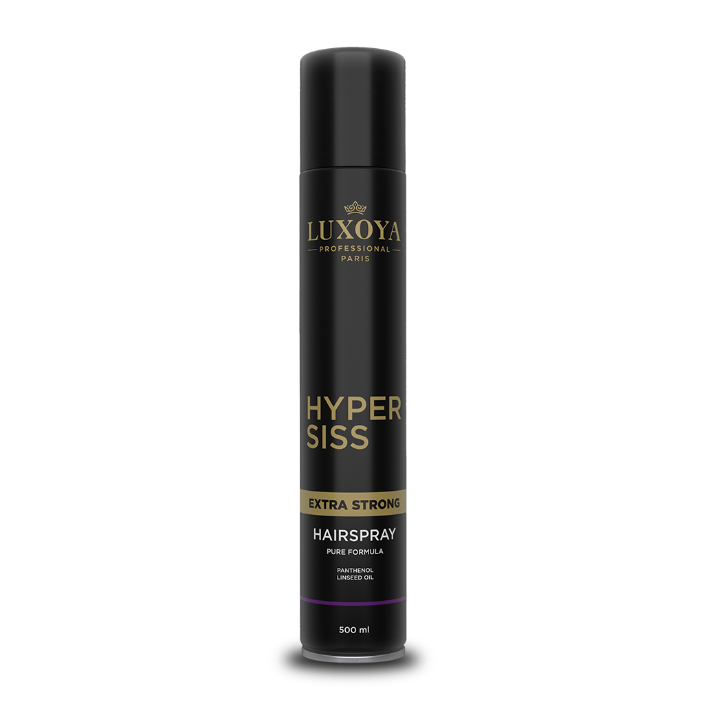 LXY HYPERSISS HAIRSPRAY - Extra erős tartású hajlakk - 500ml