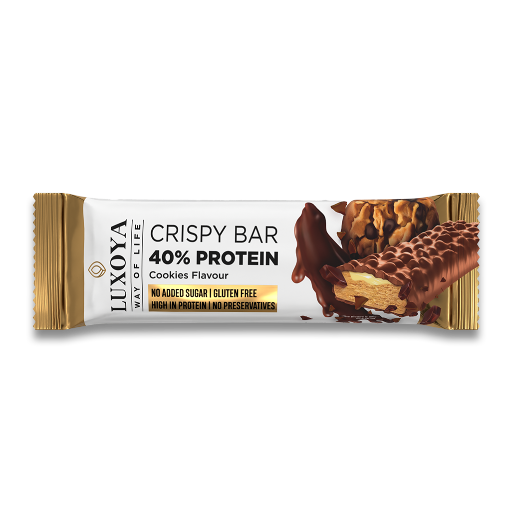 CRISPY BAR 40% PROTEIN ROPPANÓS FEHÉRJE SZELET 45 g - Sütemény ízű