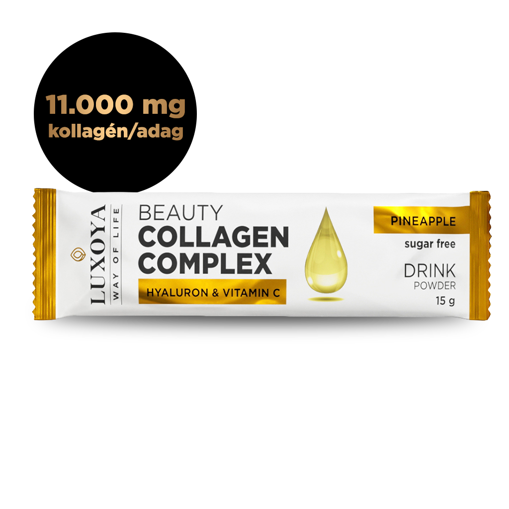 BEAUTY COLLAGEN COMPLEX 11.000 mg ÍZLETES KOLLAGÉN ITALPOR 15 g - Ananász ízű